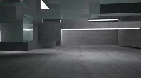Empty dark abstract concrete room interior 動画素材 48117605