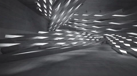Empty dark abstract concrete room interior Stock Footage 49835247