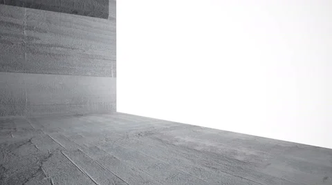 Empty dark abstract concrete room interior Video stock 63448467