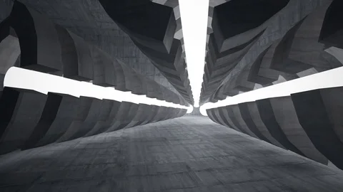 Empty dark abstract concrete room smooth interior. Architectural background. 動画素材 82238950