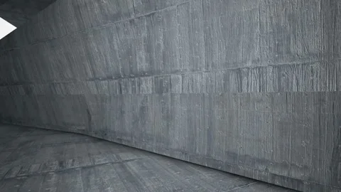 Empty dark abstract concrete room interior. Architectural background. Stock Footage 85729195