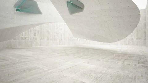 Empty dark abstract concrete room interior. Architectural background. Stock Footage 90782451