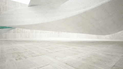 Empty dark abstract concrete room interior. Architectural background. Stock Footage 90782528