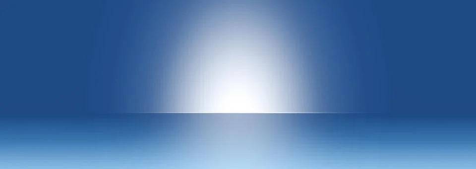 Empty dark blue abstract wall and studio room Stock Illustration