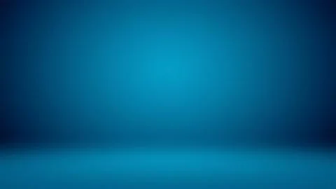 Empty Dark blue with Black vignette Studio well use as background Illustrazione stock