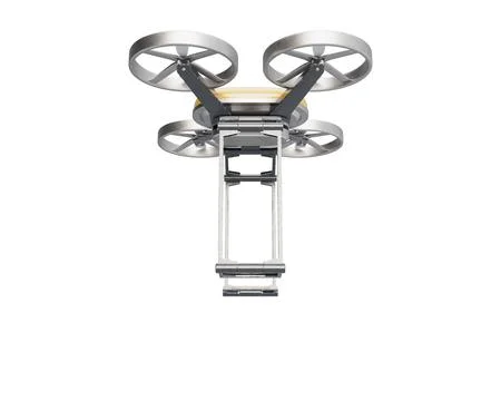 Empty Delivery Drone Stock Illustration