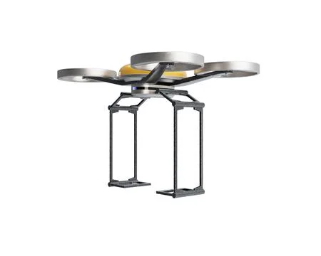Empty Delivery Drone Stock Illustration