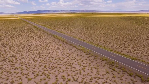 Empty Desert Highway Stock-Footage 108690404