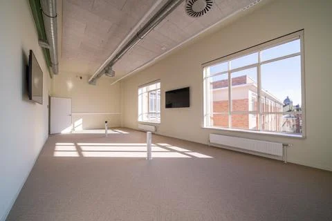 Empty desk space Stock Photos