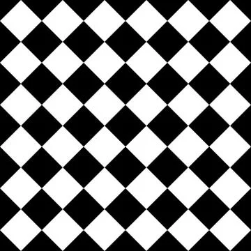 Empty diagonal  chess board, VECTOR, EPS10 Illustrazione stock