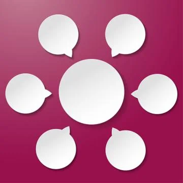 Empty diagramm purple background 스톡 일러스트