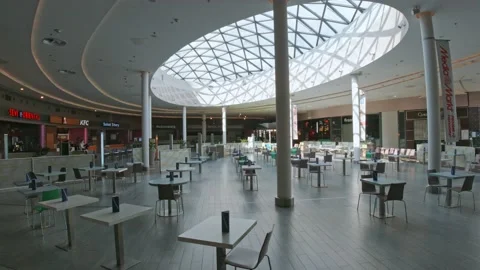 Empty dining area Stock Footage 153938560