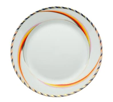 Empty dinner plate Stock Photos