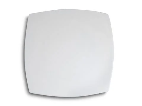 Empty dinner plate. Stock Photos