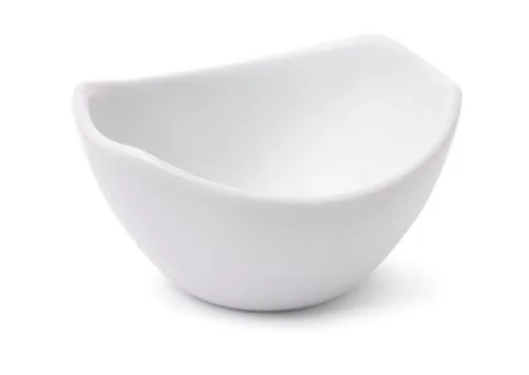 Empty dip bowl Stock Photos