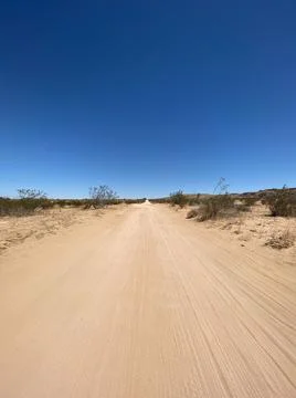 Empty Dirt Road Stock Photos