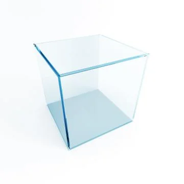 Empty display box Stock Illustration