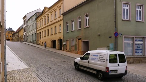 The empty downtown Video stock 119449223