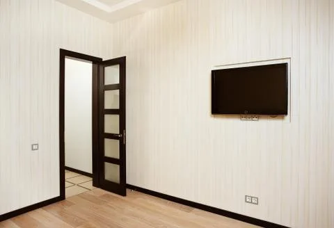 Empty drawing room interior Foto stock