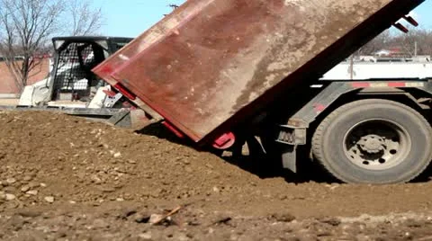 Empty dump truck 動画素材 10786717