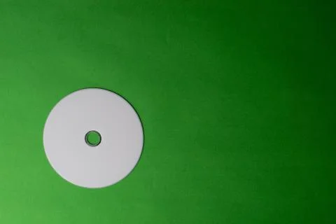 Empty DVD CD disk on colorful background Stock Photos