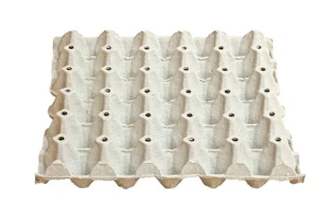 Empty egg panel Stock Photos