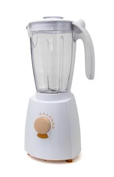Empty electric blender Stock Photos