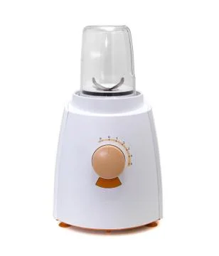 Empty electric blender Stock Photos