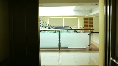 Empty elevator Stock Footage 22248418
