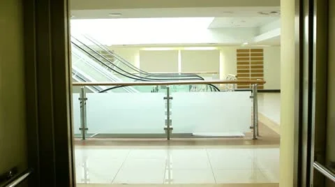 Empty elevator Stock Footage 22248454