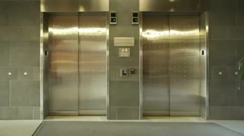 Empty Elevator Stockbeeldmateriaal 22778677