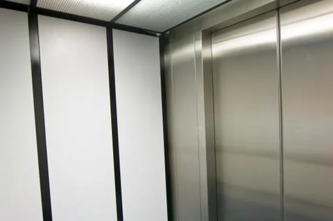 Empty elevator Stock Photos