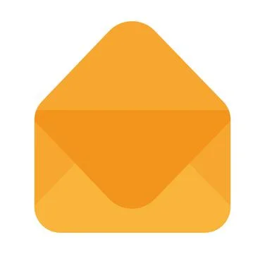 Empty envelope design Stock Illustration