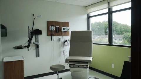 Empty Examination Room Stock Footage 92542345