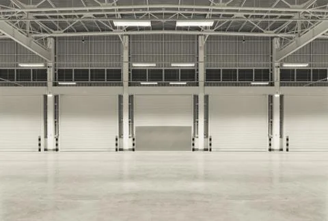 Empty factory building 库存照片