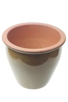 Empty flower pot Stock Photos