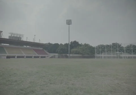 Empty football field Stock Footage 270720595