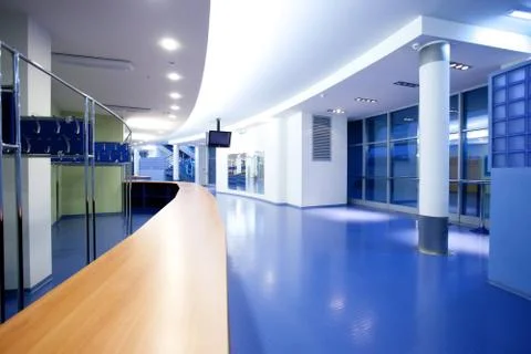 Empty foyer Stock Photos