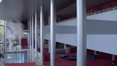 Empty foyer of theatre. 動画素材 88038769