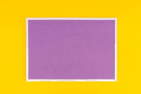  empty frame with a colored background Stock Photos