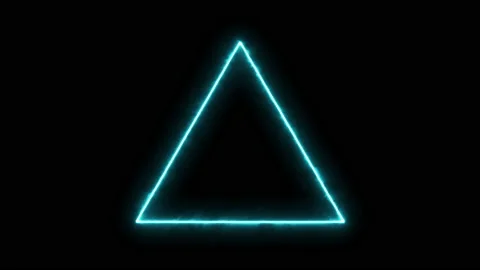 Empty frame with electric power round border glowing, burning flame sign Stock Footage 167869721