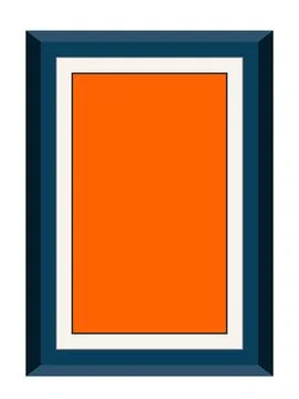 Empty Frame Stock Illustration