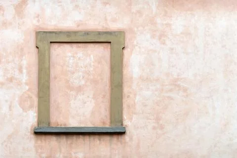 Empty frame on old concrete background Stock Photos