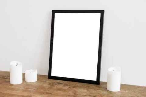 Empty frame Foto stock