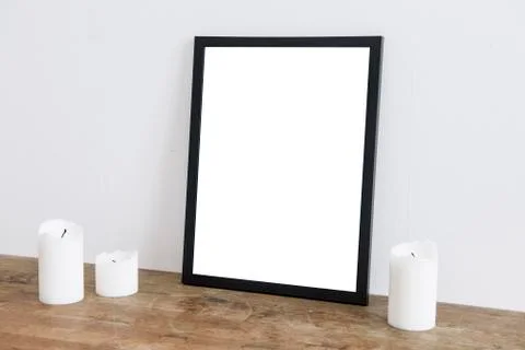 Empty frame Stock Photos