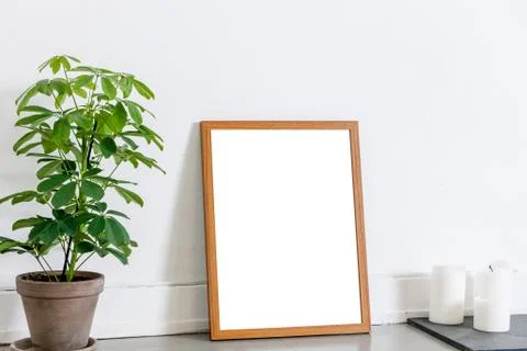 Empty frame Stock Photos