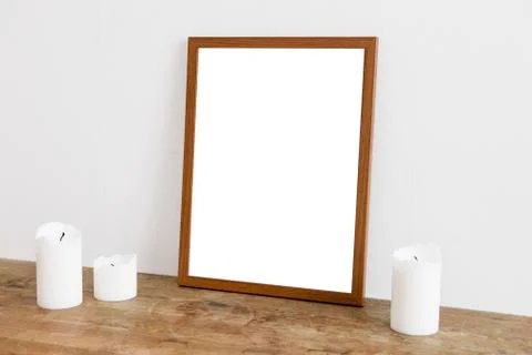 Empty frame Stock Photos