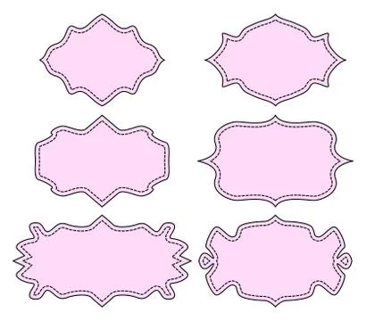 Empty frame vector symbol icon design. Stock-Illustration