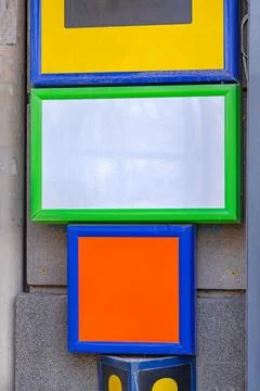 Empty Frames Copy Space Stock Photos