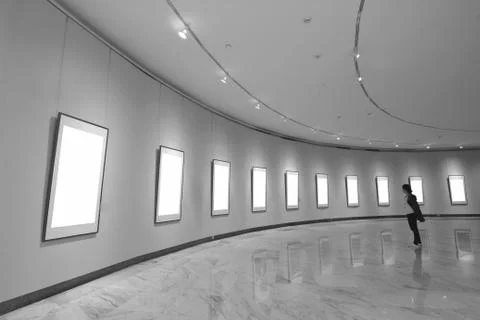 Empty frames Stock Photos